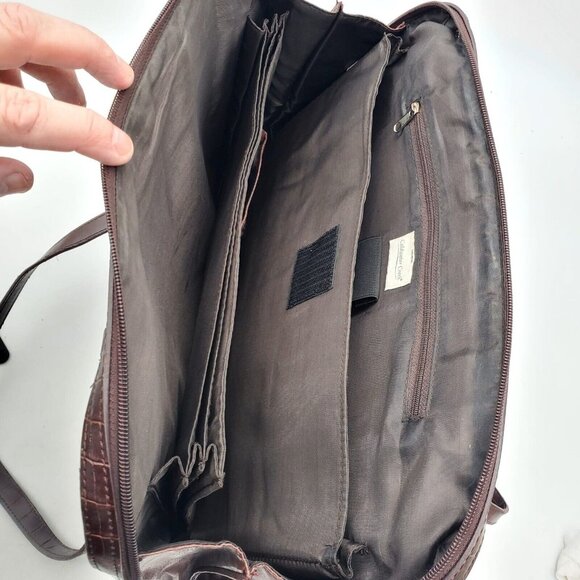 Coldwater Creek Brown Briefcase/Laptop Bag - Picture 5 of 12